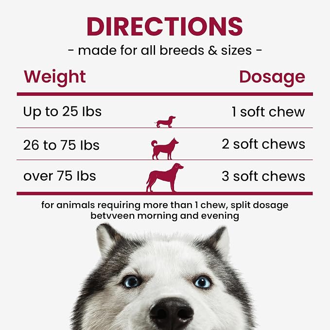 Glucosamine for Dogs - Hip and Joint Supplement Chews for Senior & Large Breed, Joint Supplement for Dogs with Chondroitin, Wuffe Joint Chews for Pain Relief - 60-Day Satisfaction Guarantee - 180 Ct