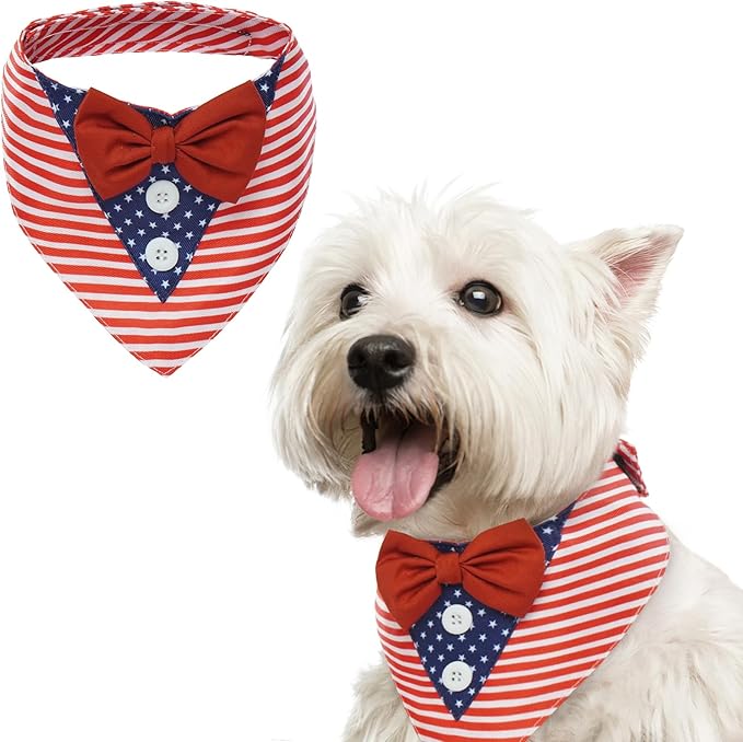 Dog Tuxedo American Flag for Small Dogs