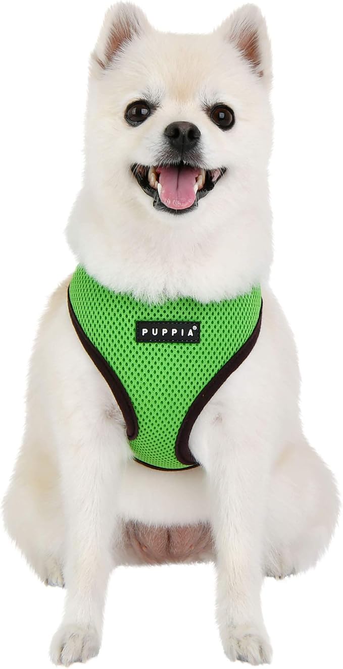 Puppia Soft Harness II - Green - M