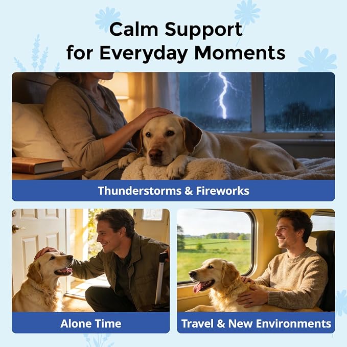Calming Chews for Dogs Chicken 120 Soft Chews