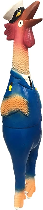Latex Chicken Design Dog Toy (boy)
