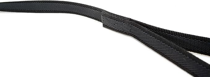 Color & Gray Super-Grip Leash with Handle, 0.55 in x 9.8 ft, Black-Gray