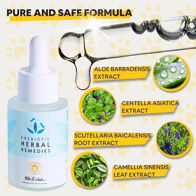 Dog Ear Infection Treatment, Natural Ear Cleaner, Plant-Based