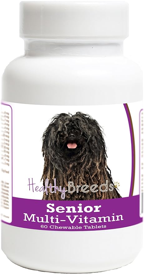 Healthy Breeds Pulik Senior Dog Multivitamin Tablets 60 Count