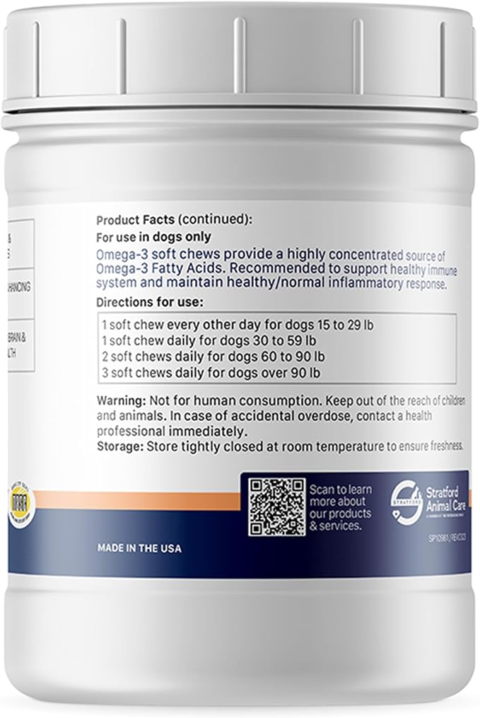 EZ Chew Omega 3 Fatty Acids for Dogs - 150ct