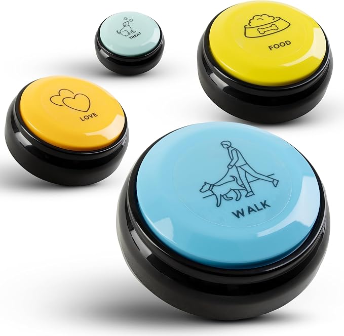 KUL KING'S Talking Buttons, 4 Pack