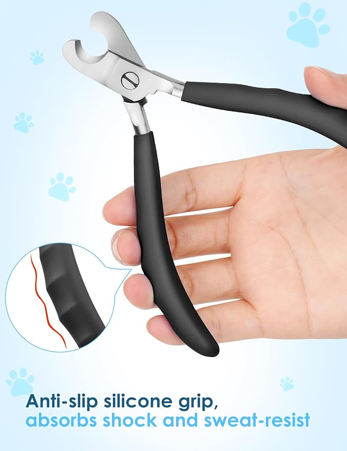 Heavy Duty Dog Nail Clippers, Black