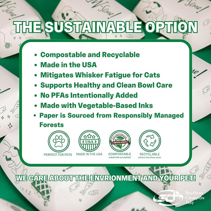 SCT Medium Disposable Pet Food Bowl, 1 Cup, 50 Count