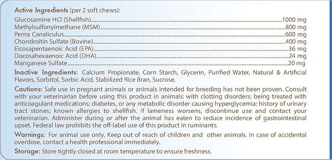 Healthy Breeds Irish Setter Z-Flex Max Hip and Joint Soft Chews 50 Count