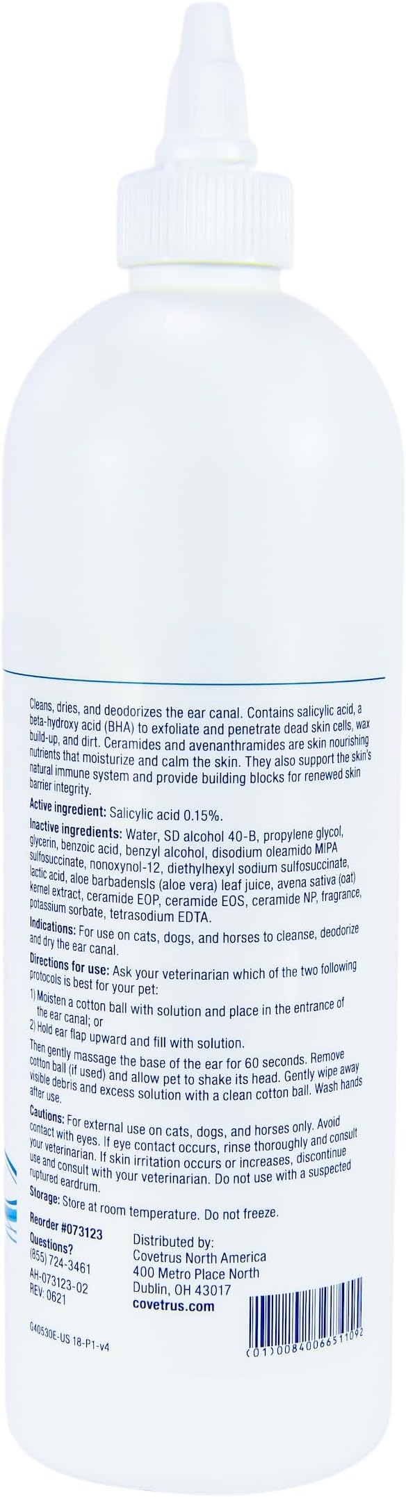 Covetrus CeraSoothe SA Ear Cleansing Solution, 16 oz