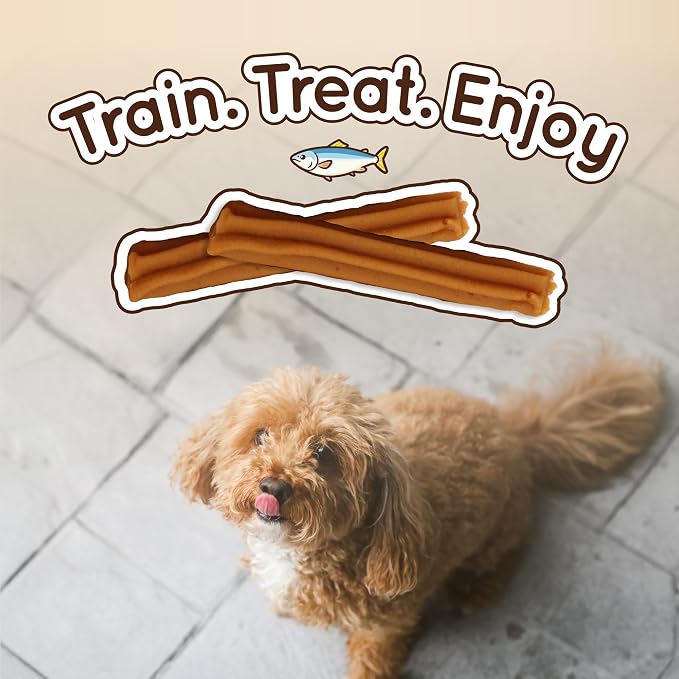 Gootoe Fish Dog Treats, High Protein, Tuna Sticks, Grain Free, 24 oz
