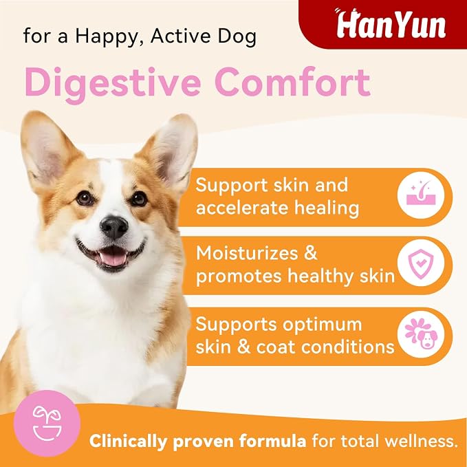 Omega 3 Skin and Coat Supplement for Dogs,100 Chews Fish Oil for Dogs Chews - Allergy and Itch Relief - Anti Shedding Supplement - Dry Skin Treatment - Salmon Oil