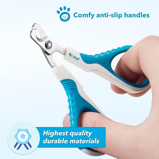 BOSHEL Cat Nail Clipper, Razor-Sharp Angled