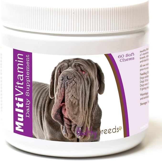 Healthy Breeds Neapolitan Mastiff Multi-Vitamin Soft Chews 60 Count (1127-neam-001)