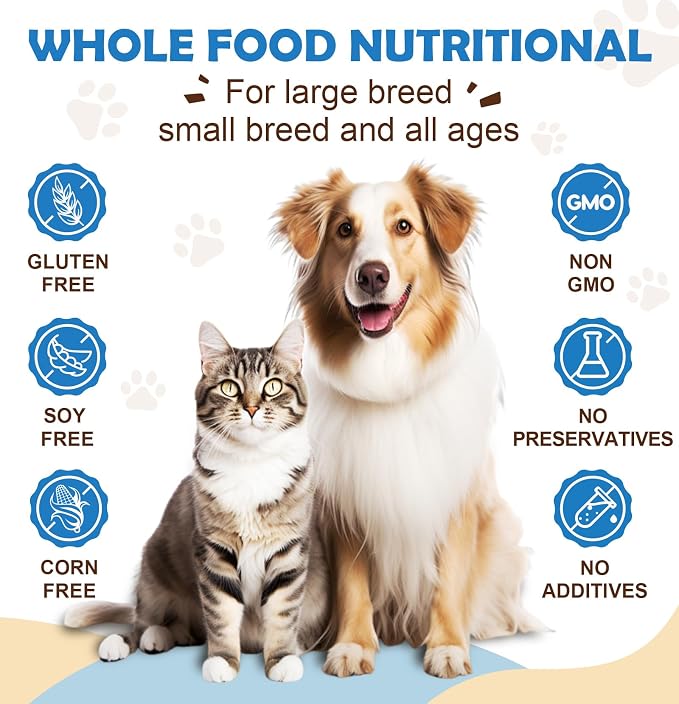 ZEBORA Probiotics for Dogs Powder, Chicken Flavor, 90 Scoops