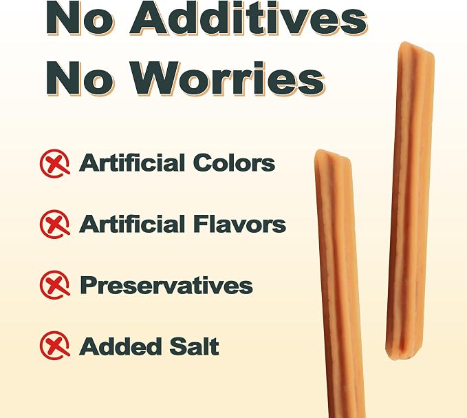 VITADAY Calming Dog Treats, Turkey Recipe with GABA, Stick, 8 oz