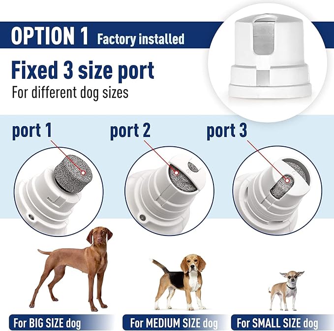 REXIPETS Cat and Dog Nail Grinder, Quiet 2-Speed Motor