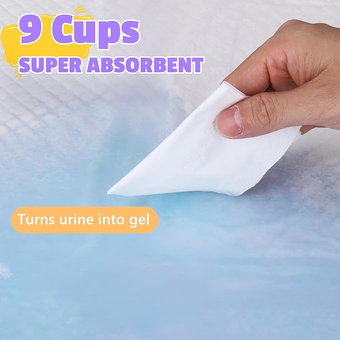 Lavender Scented Super Absorbent & Leak-Proof Puppy Pads, 30"x36" Odor Control Pet Training Dog Pee Pads, Thicken Quick Dry Pee Pads, Potty Training Pads for Dogs Cats 45Counts