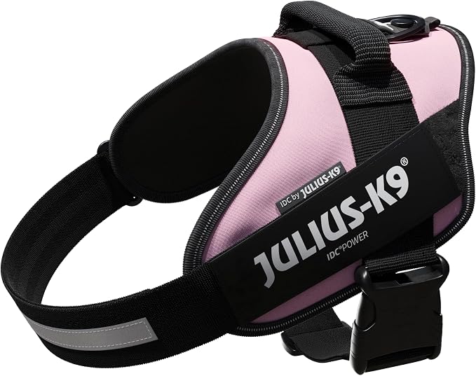 Julius-K9, 16IDC-PN-1, IDC Powerharness, Dog Harness, Size: 1, Pink