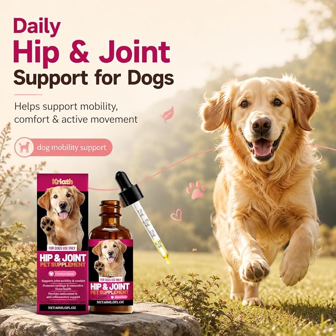 Liquid Hip and Joint Supplement for Dogs