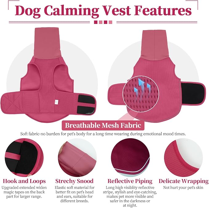 ROZKITCH Breathable Dog Anxiety Jacket, 3XL