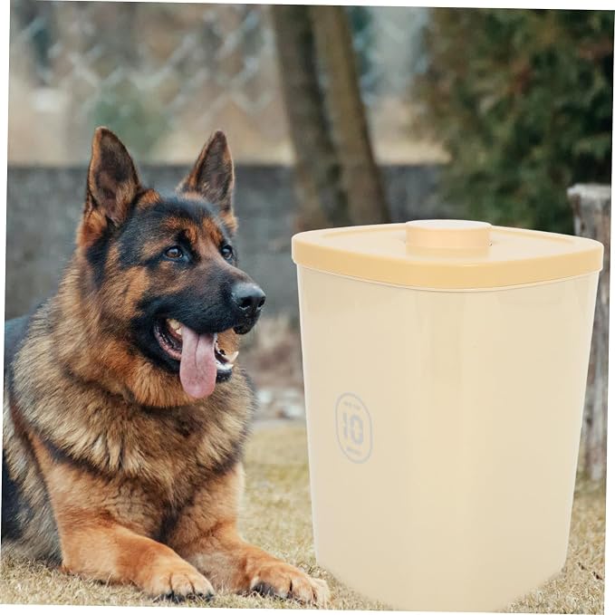 Vacuum Sealed Pet Food Storage Container Airtight Dog and Cat Food Bin for Grains Nuts and Treats Capacity Design Versatile Waste Storage