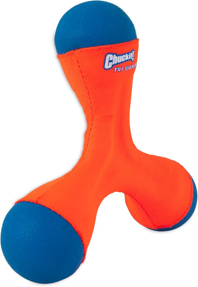 Triangular Fetch & Tug Dog Toy by Chuckit!