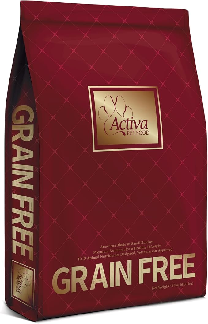 Activa Grain Free Custom Dog Food (15 Pound, No Potato - Oceanfish)