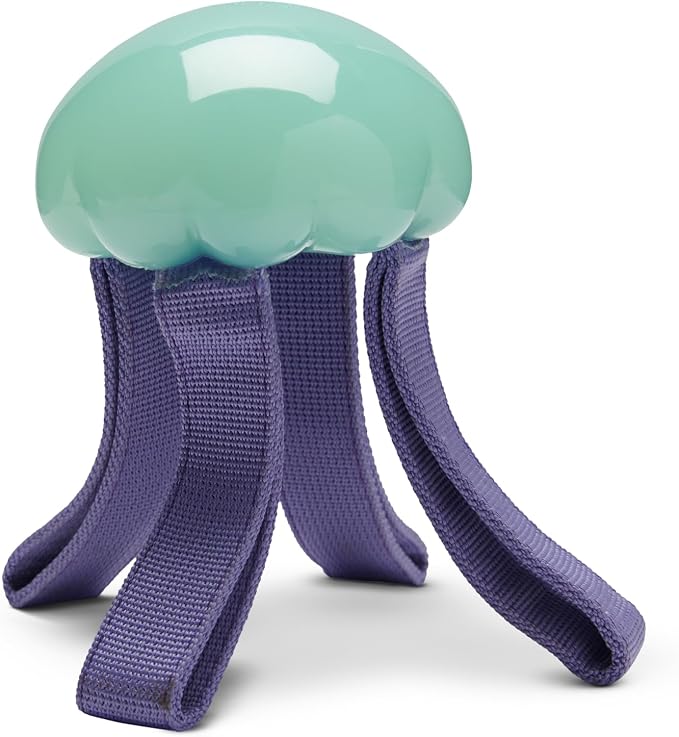 BarkBox Jelly Fetch Dog Toy - for Medium Dogs | Perfect for Tug and Fetch Play, Durable Design with Strong Nylon Straps for Long-Lasting Fun