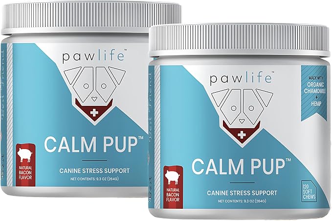 Advanced Formula Calm Pup Bacon Hemp Dog Chew Treats