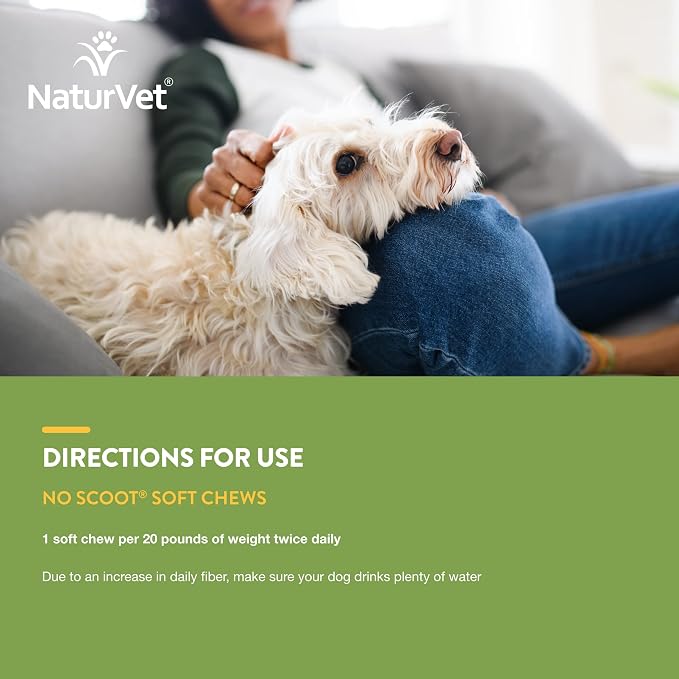 NaturVet Advanced Probiotics & No Scoot Bundle - 120ct + 120ct