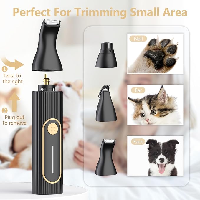 Dog Clippers for Grooming, Heavy Thick Hair & Coats Kit