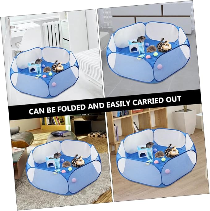 Kichvoe Folding Sturdy Pet Tent with Scratch-Resistant Fabric, Breathable Dog and Cat Playpen for Indoor Outdoor Use, Small Puppy Kitten Nest Pet Supplies