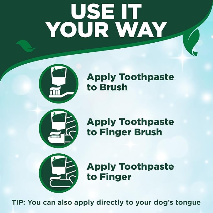 Vet's Best Enzymatic Dog Toothpaste Dental Gel, Vet Formulated 3.5 oz | Dog Teeth Cleaning Toothpaste, Helps Remove Plaque & Tartar, Freshens Dog Breath, Supports Daily Oral Hygiene, Vet Formulated