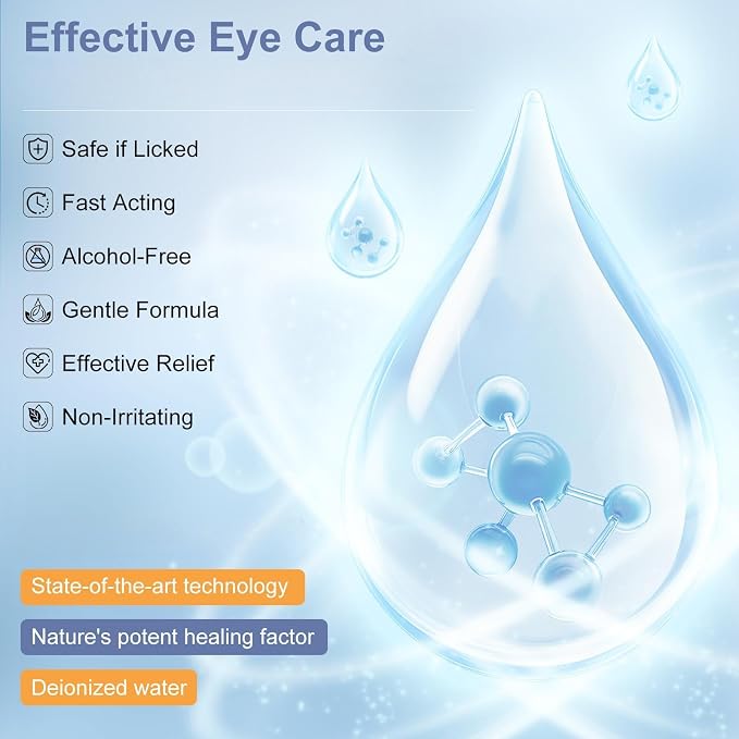 PET Dog Eye Gel Drops, Daily, 1 Pack