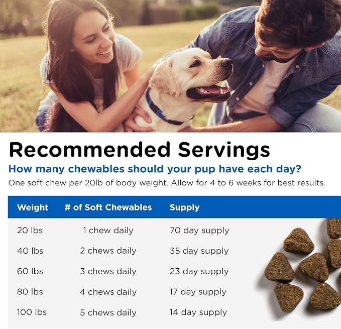 Nutri-Vet Dog Multivitamin, Daily Vitamins, Dog Health Support, 70 Count | Dog Vitamins, Dog Vitamins & Supplements, Immune Support, Skin Health, Joint Health, Gut Health, Daily Wellness