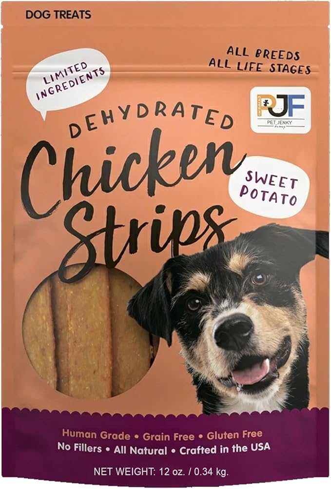 Pet Jerky Factory Chicken and Sweet Potato Dog Jerky Treats - 12 oz