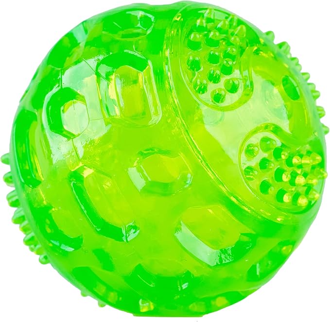 Hyper Pet DuraSqueak Dog Ball Toys (Interactive Toy that Float & Squeak) Squeaky Toys & Dog Balls for Playing, Fetching & Retrieving-Great Alternative to Traditional Tennis Balls-3.5" | Bold sound effects reward playing and retrieving, a fresh alternat...