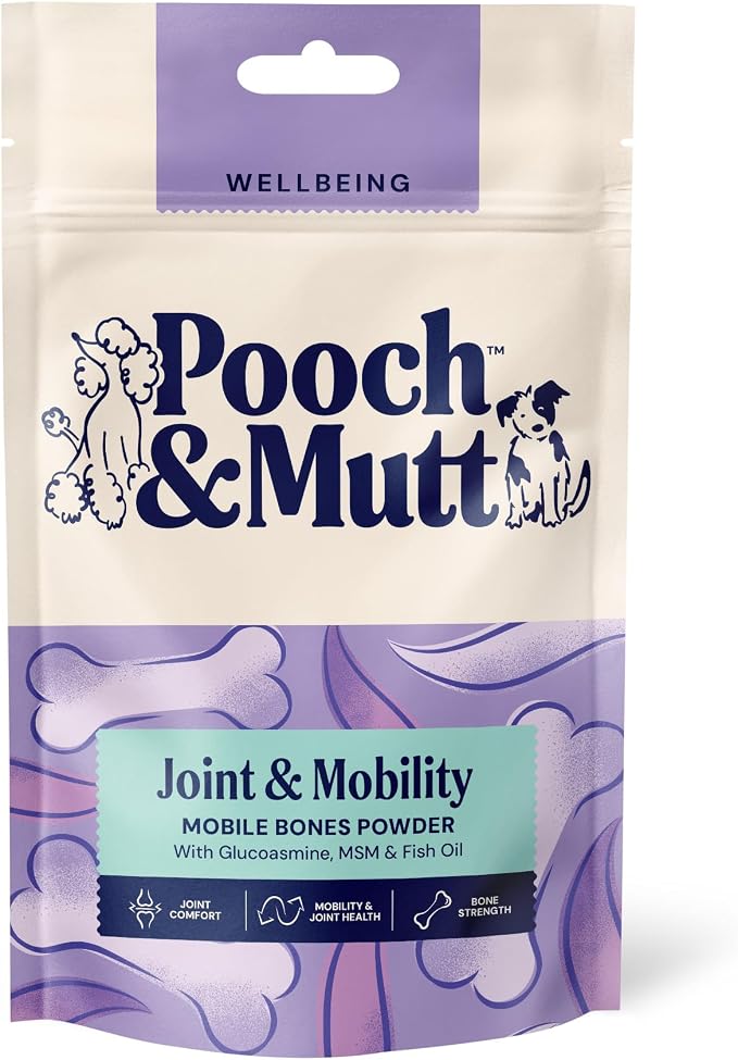 Pooch & Mutt Mobile Bones: Joint + Bone Supplement for Dogs
