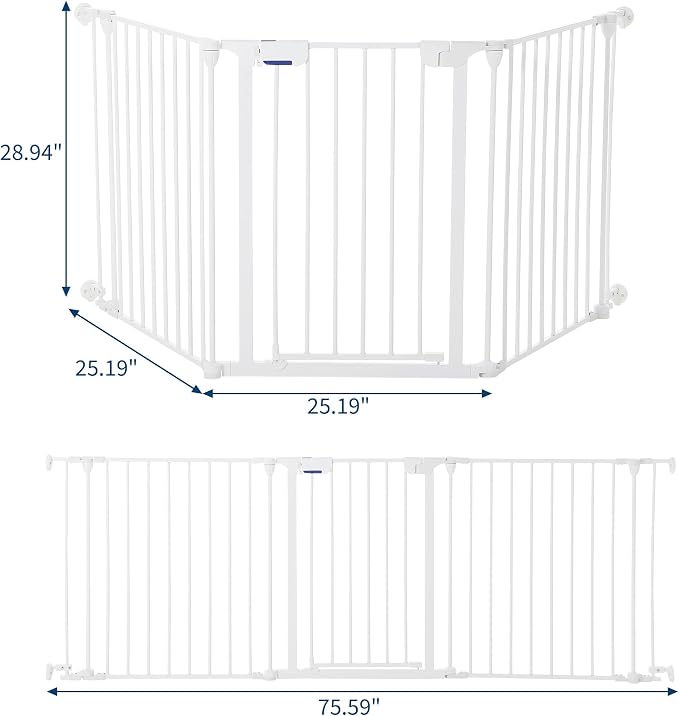 Portable Indoor Dog Playpen, 29in H, 3pcs