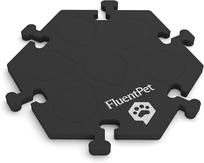 HexTile Dog & Cat Button Learning Kit, Black