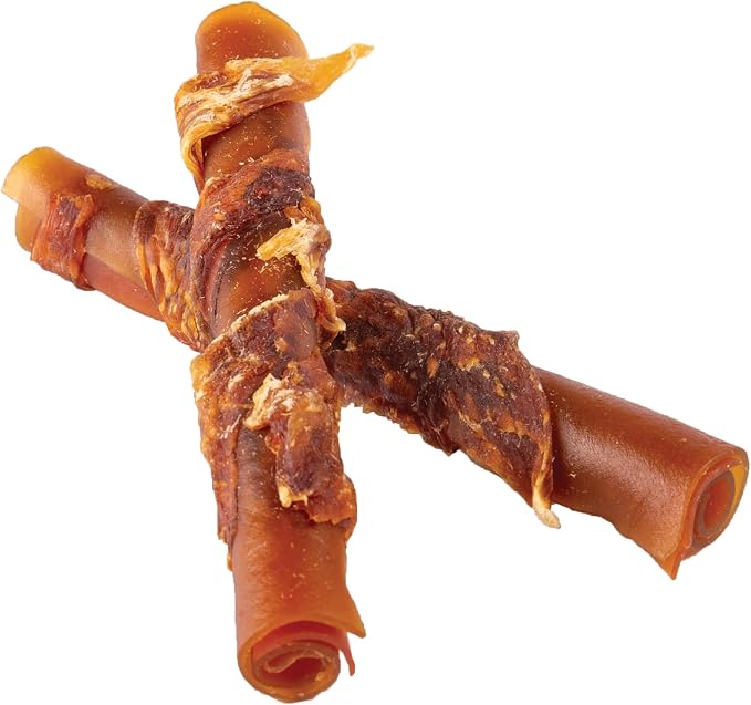 SmartBones Chicken-Wrapped Sticks For Dogs With Real Peanut Butter, Rawhide-Free 8 Count, (24 Pack)