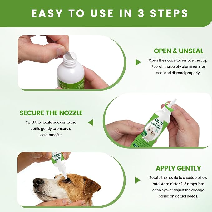 Dog Eye Drops for Allergies & Itching, 4.2 fl oz