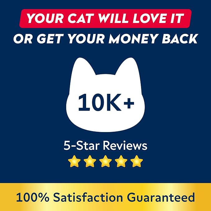 STRELLALAB Cat Probiotics Powder, 108 Scoops – Daily Probiotic for Cats