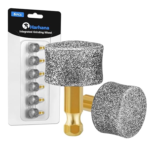 Diamond Grinding Heads - Multi-Brand Compatible, 6pcs