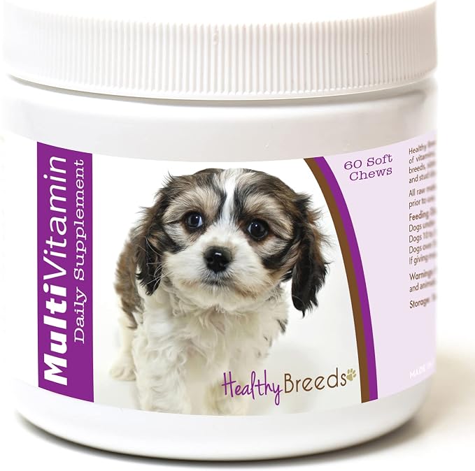 Healthy Breeds Cavachon Multi-Vitamin Soft Chews 60 Count (1127-cavc-001)