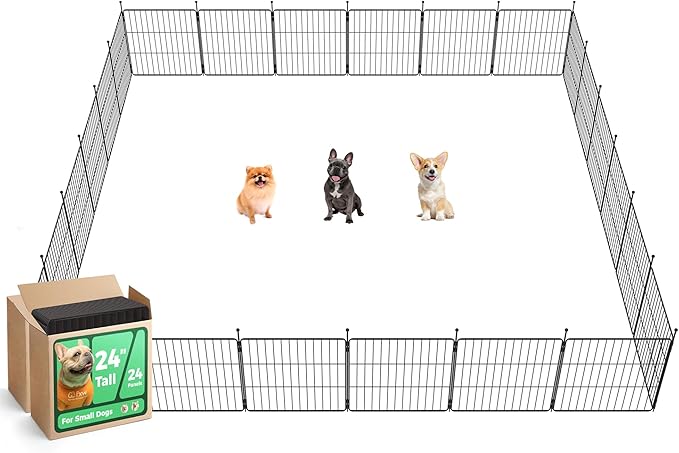 FXW MiniPaws Unleashed Dog Playpen, 24in 24 Panels