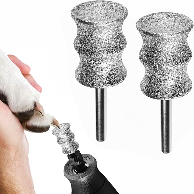 Dremel-Compatible Dog Nail Trimmer Tool, 2XL