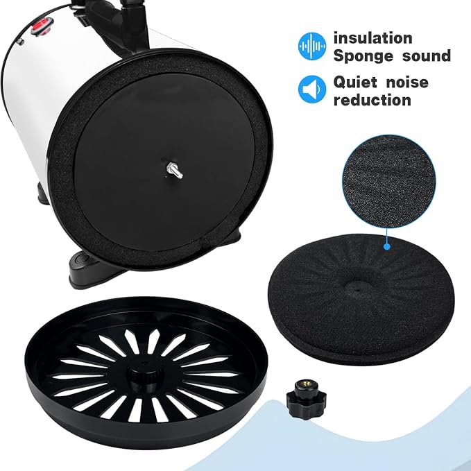 Dog Dryer High Velocity Professional Pet Grooming Dryer | Adjustable Temperature and Speed for Pets with 4 Nozzles