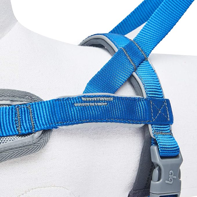 Blueberry Pet Dog Harness Medium Sized Dog - Reflective Dog Vest with 3M Strips, Neoprene Padded, Easy Control for Large Dogs, Small Dog Harness, Adjustable Navy Training Vest, 20.5-26" Girth